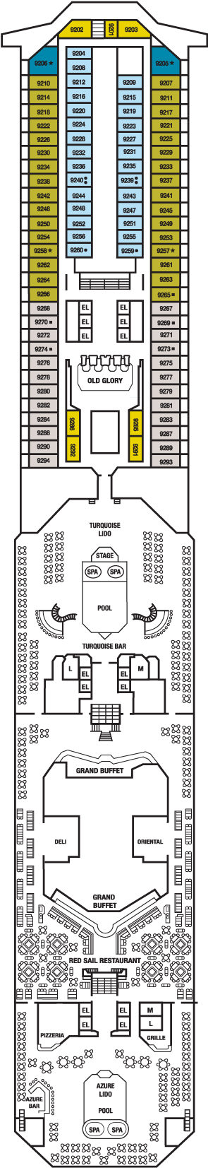 Carnival - Lido Deck