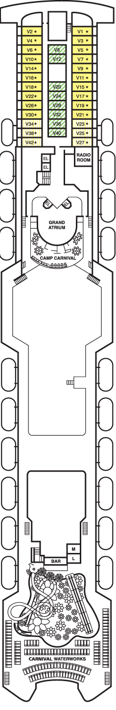 Carnival - Verandah Deck