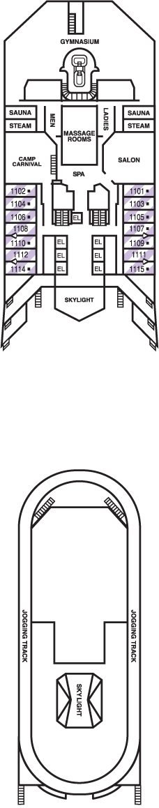 Carnival - Spa Deck
