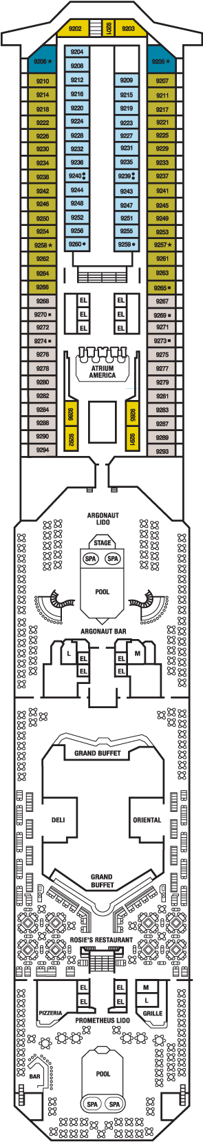 Carnival - Lido Deck