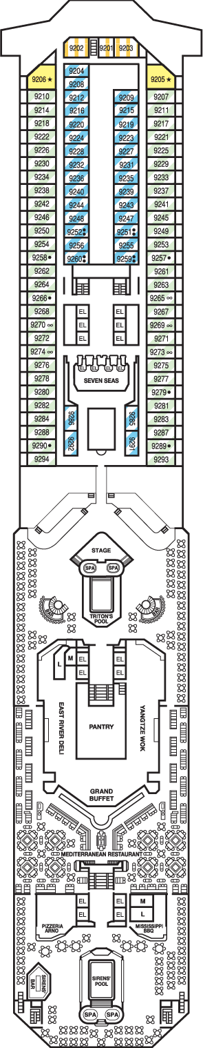 Carnival - Lido Deck