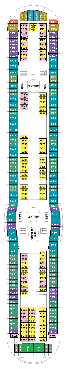 Royal Caribbean - Deck Nine