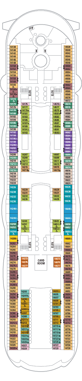 Royal Caribbean - Deck Fourteen