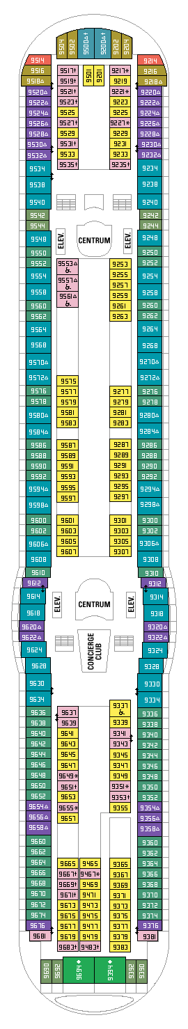 Royal Caribbean - Deck Nine