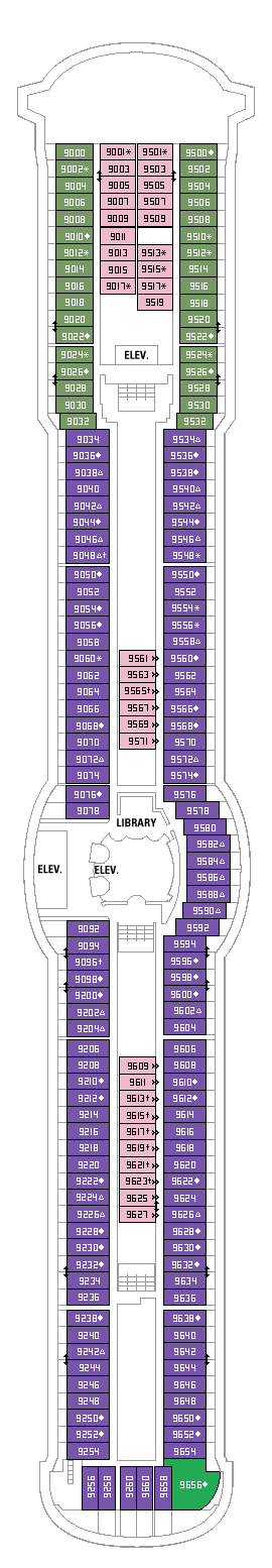 Royal Caribbean - Deck Nine