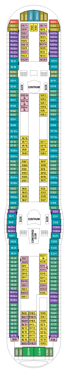 Royal Caribbean - Deck Nine