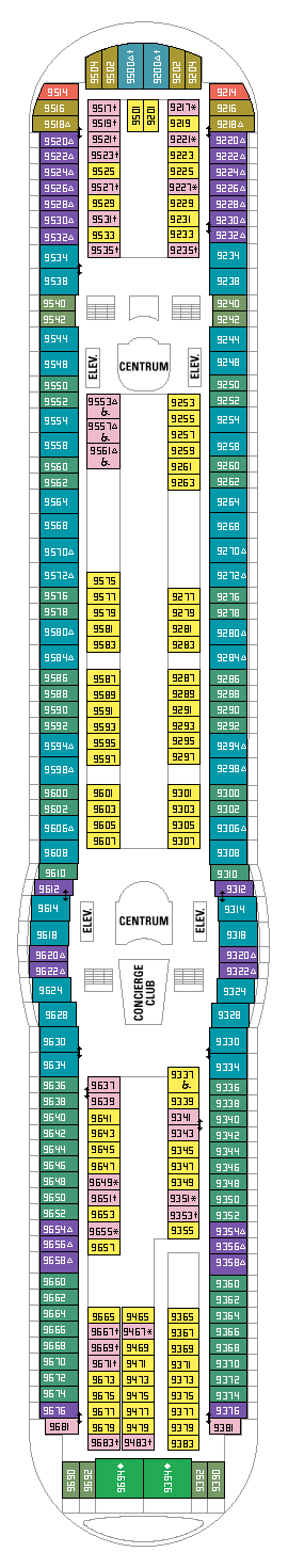 Royal Caribbean - Deck Nine