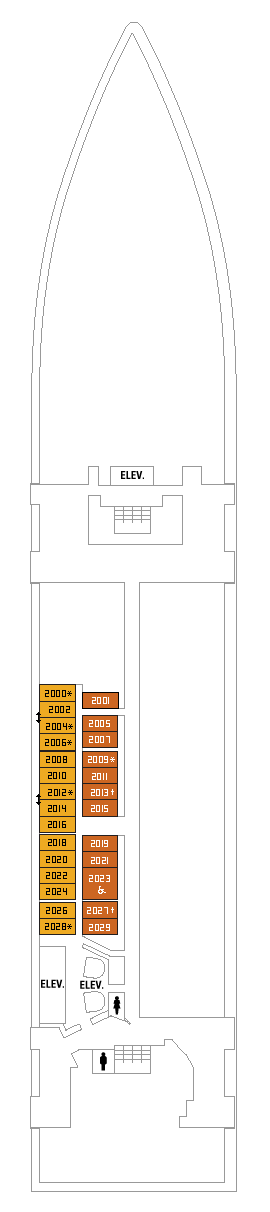 Royal Caribbean - Deck Two