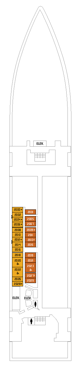 Royal Caribbean - Deck Two