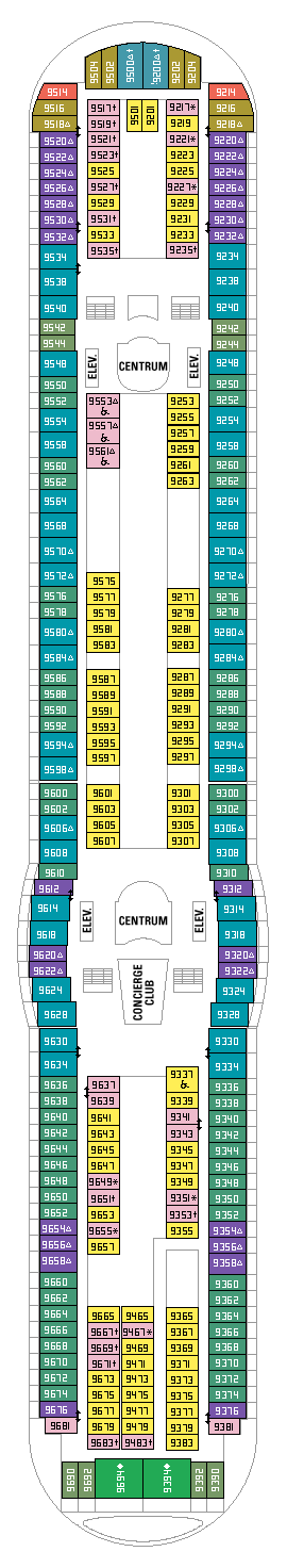 Royal Caribbean - Deck Nine
